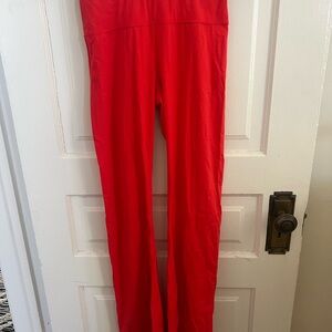 Prana Women's Vibrant Red Leggings